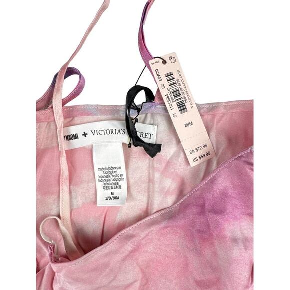Naomi x Victoria's Secret- Play All Day Romper in Pink Tie Dye - Picture 2 of 6
